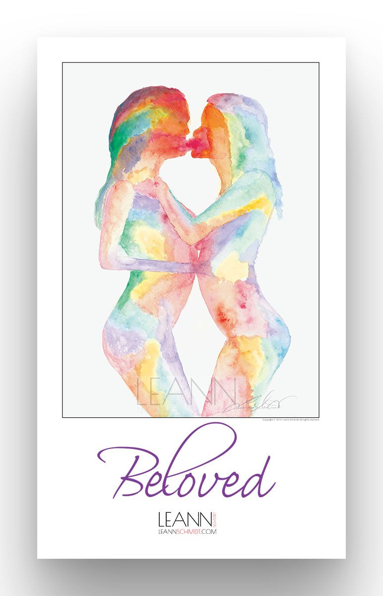 Beloved – Lesbian Kiss (01)